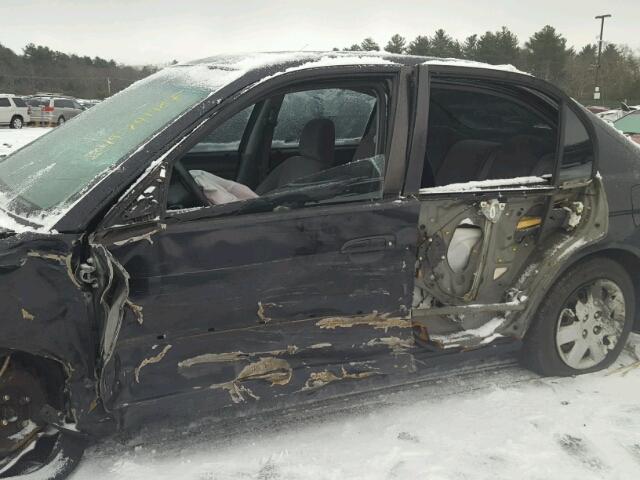 2HGES257X1H604445 - 2001 HONDA CIVIC EX შავი ფოტო 10