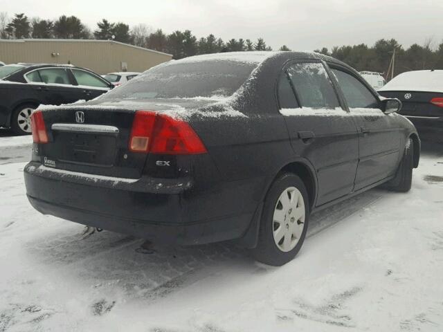 2HGES257X1H604445 - 2001 HONDA CIVIC EX შავი ფოტო 4