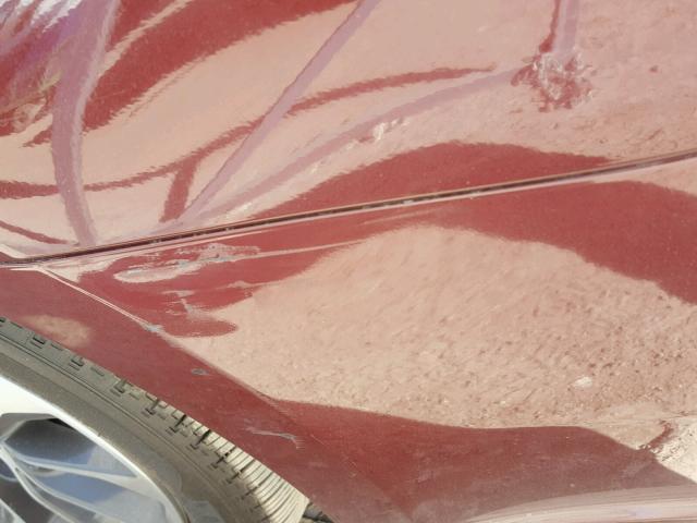 4T1BK1EB0GU196118 - 2016 TOYOTA AVALON XLE BURGUNDY photo 9