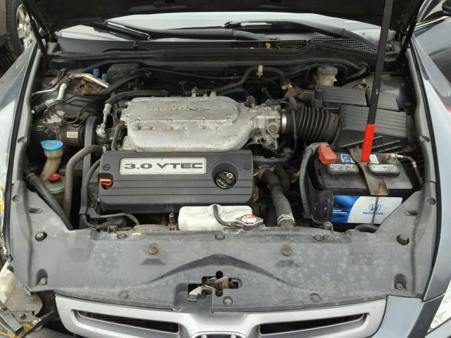 1HGCM66545A046523 - 2005 HONDA ACCORD EX GRAY photo 7