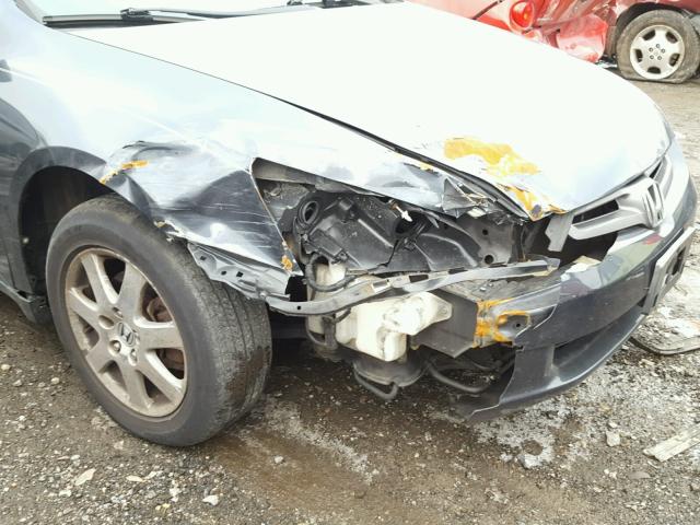 1HGCM66545A046523 - 2005 HONDA ACCORD EX GRAY photo 9