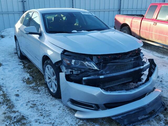 2G1105SA2H9184939 - 2017 CHEVROLET IMPALA LT SILVER photo 1