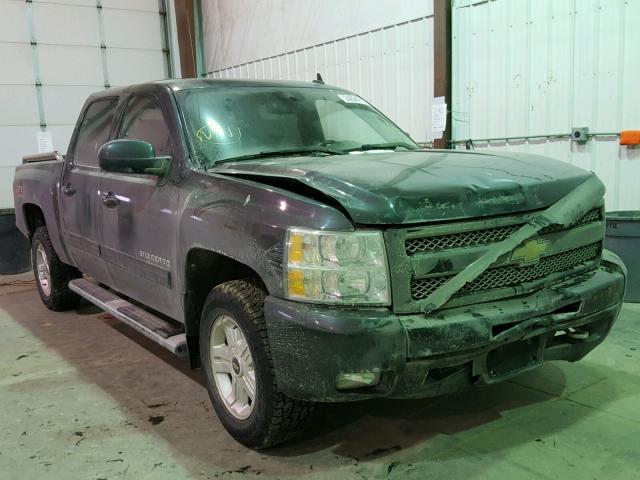 3GCRKTE38AG123239 - 2010 CHEVROLET SILVERADO GRAY photo 1