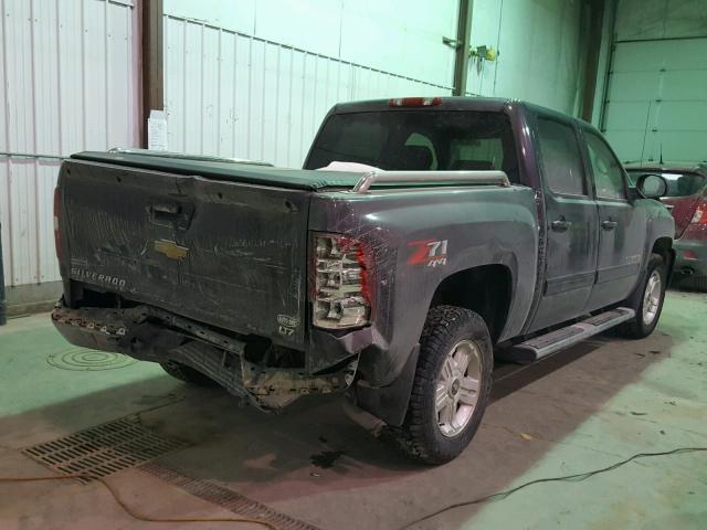 3GCRKTE38AG123239 - 2010 CHEVROLET SILVERADO GRAY photo 4