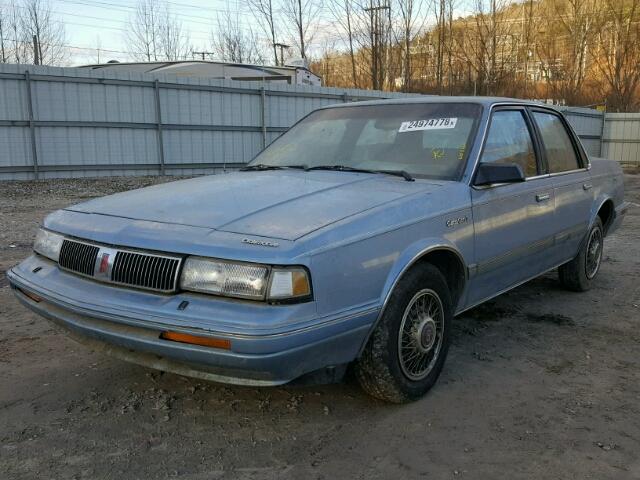 1G3AG54N3P6301162 - 1993 OLDSMOBILE CUTLASS CI BLUE photo 2