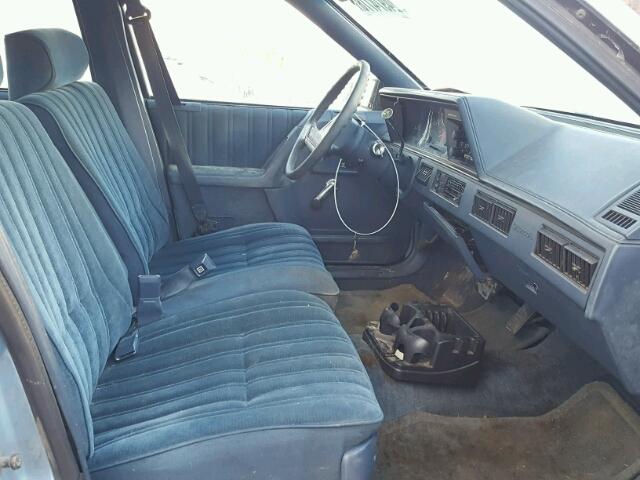 1G3AG54N3P6301162 - 1993 OLDSMOBILE CUTLASS CI BLUE photo 5