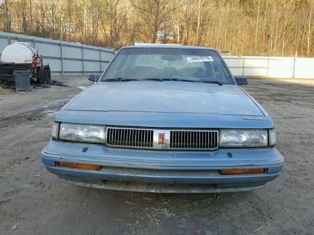 1G3AG54N3P6301162 - 1993 OLDSMOBILE CUTLASS CI BLUE photo 9