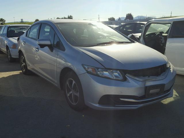 2HGFB2F71FH535834 - 2015 HONDA CIVIC SE SILVER photo 1