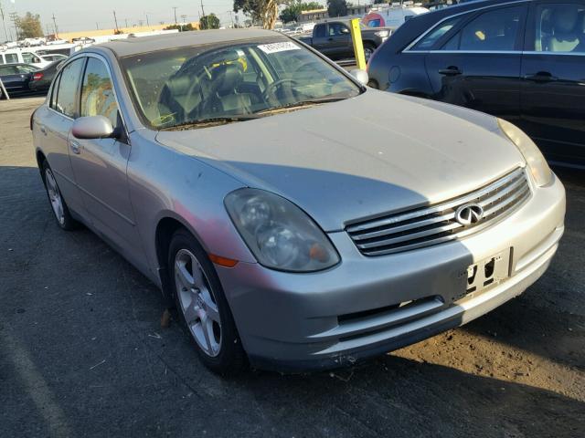 JNKCV51E74M106996 - 2004 INFINITI G35 SILVER photo 1