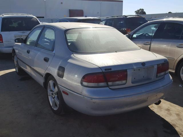 1YVGE22A2P5111237 - 1993 MAZDA 626 DX GRAY photo 3