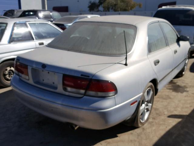 1YVGE22A2P5111237 - 1993 MAZDA 626 DX GRAY photo 4