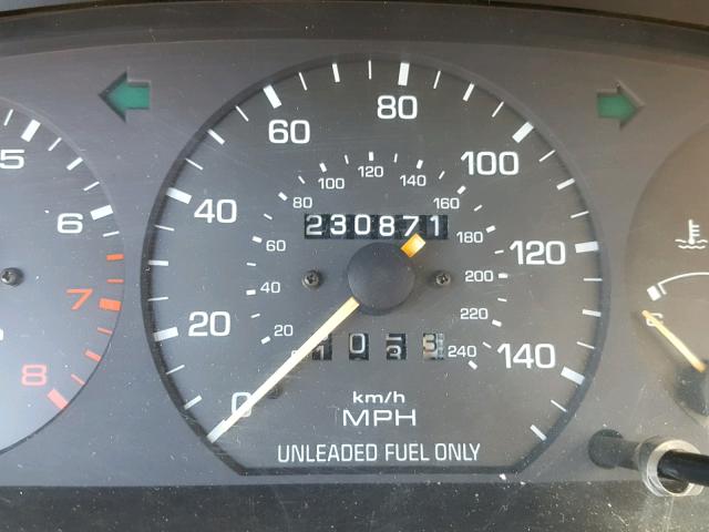 1YVGE22A2P5111237 - 1993 MAZDA 626 DX GRAY photo 8