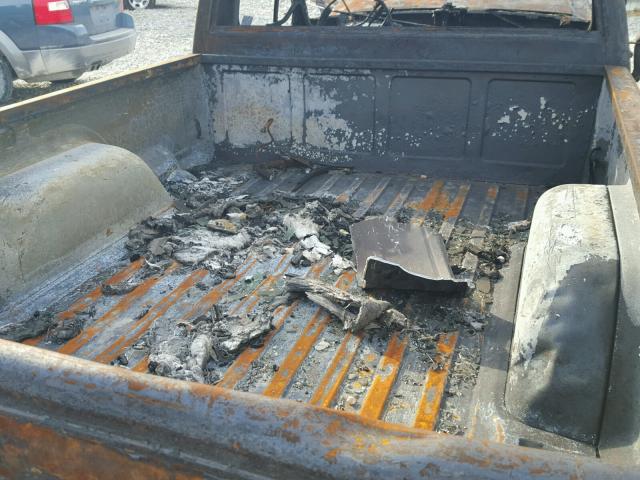 1JTMP6310HT033903 - 1987 JEEP COMANCHE BURN photo 6