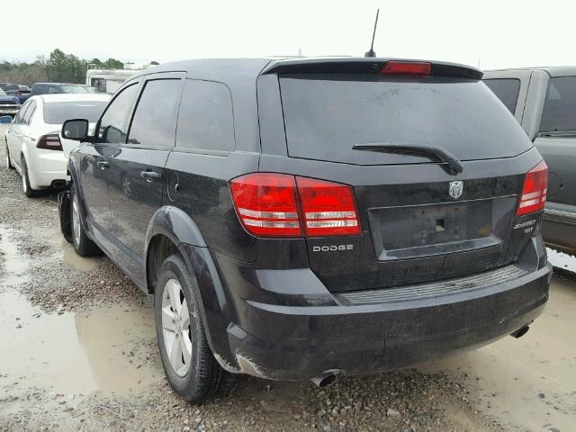 3D4GG57V59T528256 - 2009 DODGE JOURNEY SX BLACK photo 3