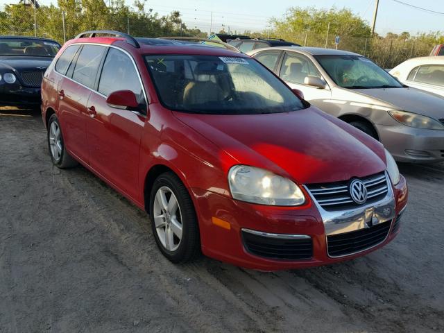 3VWTM71K09M260612 - 2009 VOLKSWAGEN JETTA SE RED photo 1