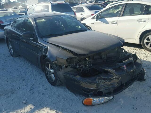 1G2NW52E21C145670 - 2001 PONTIAC GRAND AM G BLACK photo 1