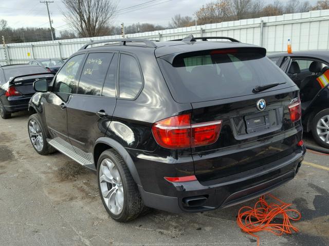 5UXZV8C50CL425461 - 2012 BMW X5 XDRIVE5 BLACK photo 3