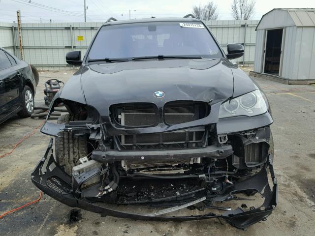 5UXZV8C50CL425461 - 2012 BMW X5 XDRIVE5 BLACK photo 9