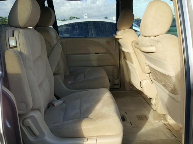 5FNRL38446B452230 - 2006 HONDA ODYSSEY EX BEIGE photo 6