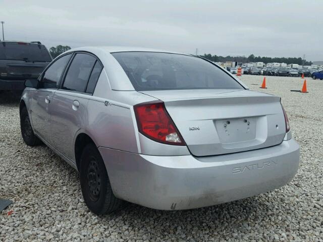 1G8AZ52F05Z114876 - 2005 SATURN ION LEVEL SILVER photo 3