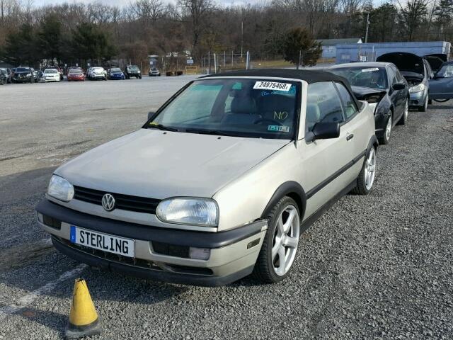 3VWAA81E6VM803889 - 1997 VOLKSWAGEN CABRIO TAN photo 2