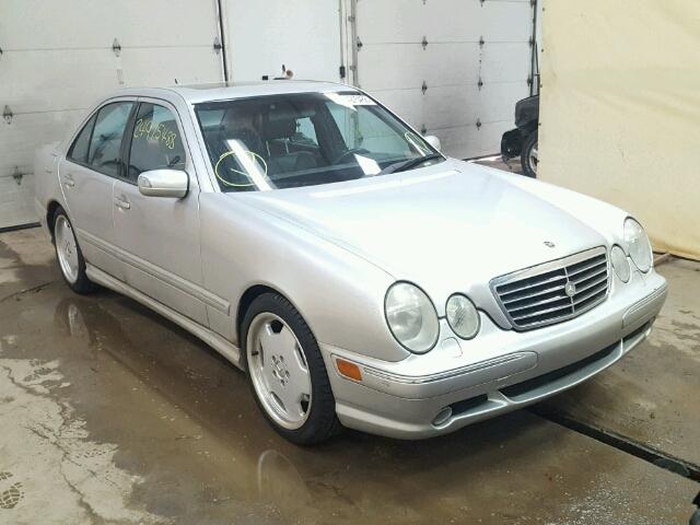 WDBJF74J71B340264 - 2001 MERCEDES-BENZ E 55 AMG SILVER photo 1