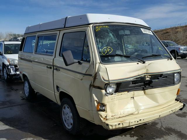 WV2ZA0253CH120105 - 1982 VOLKSWAGEN VANAGON CA YELLOW photo 1