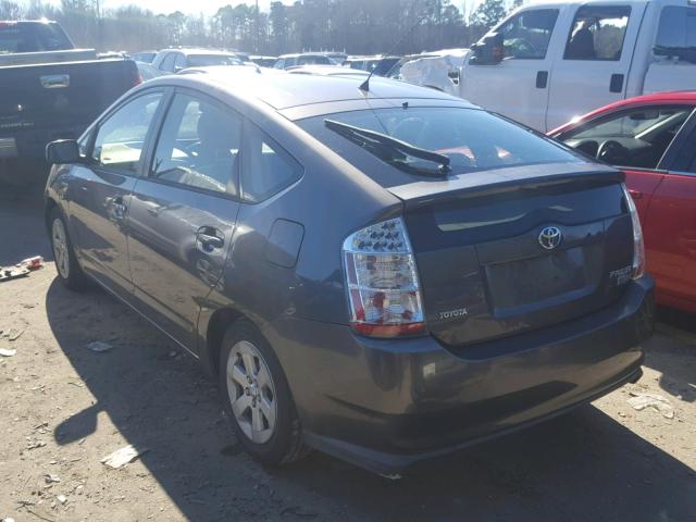 JTDKB20U863184032 - 2006 TOYOTA PRIUS CHARCOAL photo 3