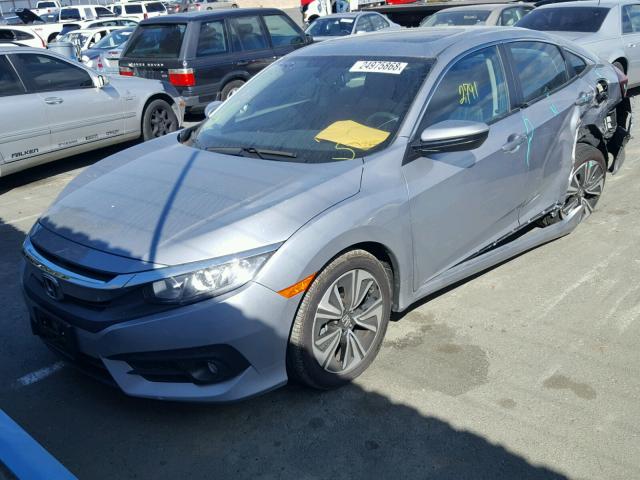 19XFC1F79HE205203 - 2017 HONDA CIVIC EXL 银色 照片 2