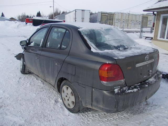 JTDBT123650371913 - 2005 TOYOTA ECHO GRAY photo 3