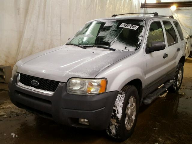 1FMCU93114KB49601 - 2004 FORD ESCAPE XLT SILVER photo 2