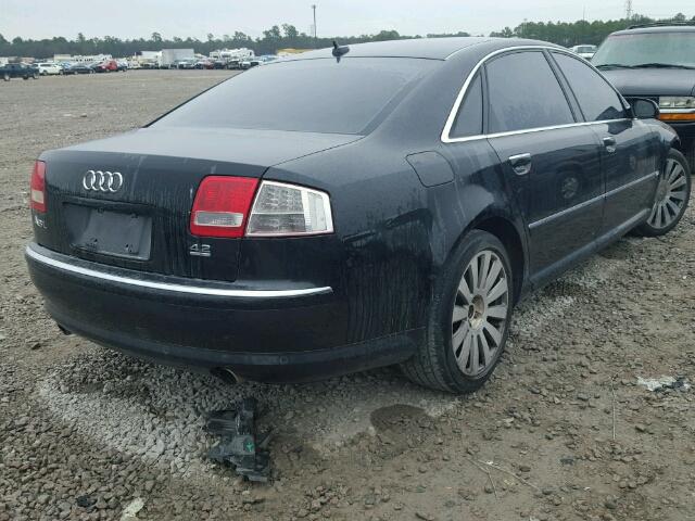 WAUMV44E07N009548 - 2007 AUDI A8 L QUATT BLACK photo 4