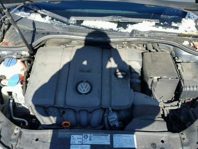 WVWAB7AJ2CW089053 - 2012 VOLKSWAGEN GOLF 灰色 照片 7