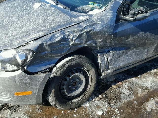 WVWAB7AJ2CW089053 - 2012 VOLKSWAGEN GOLF 灰色 照片 9