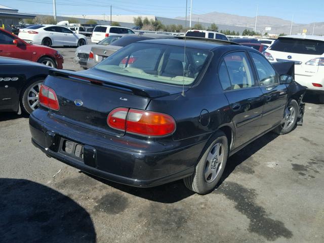 1G1NE52JX3M537216 - 2003 CHEVROLET MALIBU LS BLACK photo 4