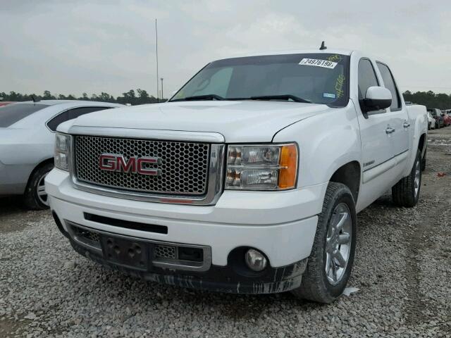 2GTEC638281168837 - 2008 GMC NEW SIERRA WHITE photo 2