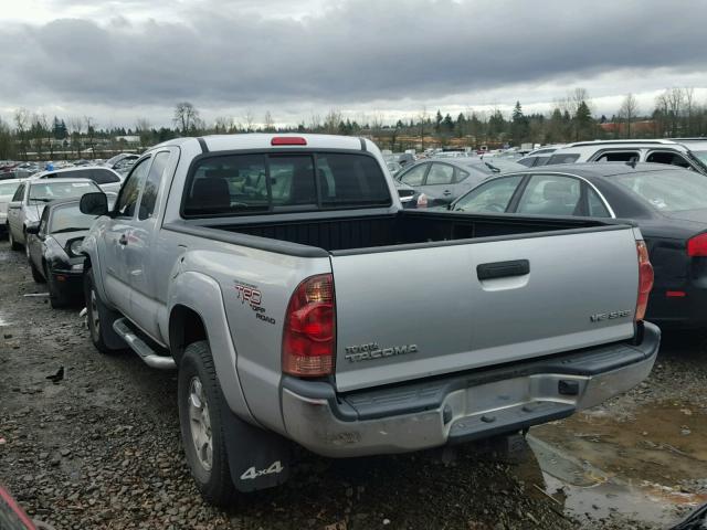 5TEUU42N78Z502215 - 2008 TOYOTA TACOMA ACC SILVER photo 3