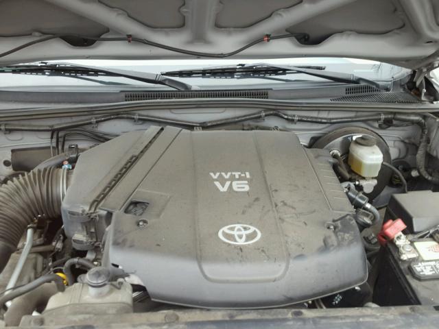 5TEUU42N78Z502215 - 2008 TOYOTA TACOMA ACC SILVER photo 7