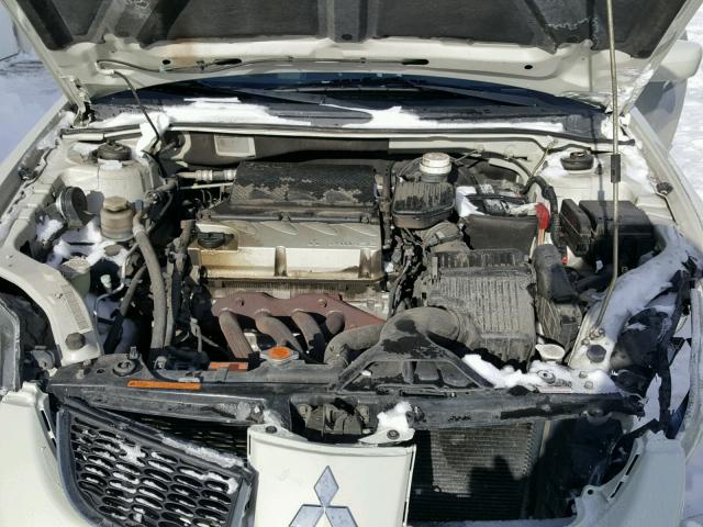 4A3AB36F26E019752 - 2006 MITSUBISHI GALANT ES WHITE photo 7