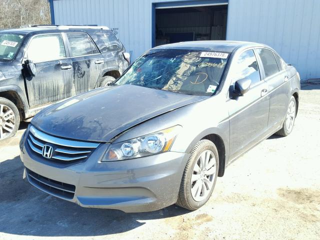 1HGCP2F88CA035614 - 2012 HONDA ACCORD EXL GRAY photo 2