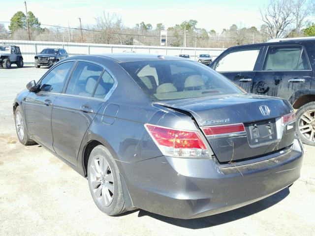 1HGCP2F88CA035614 - 2012 HONDA ACCORD EXL GRAY photo 3