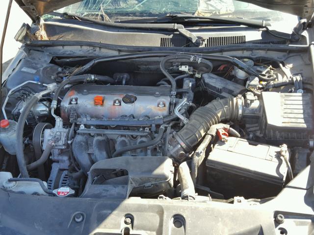 1HGCP2F88CA035614 - 2012 HONDA ACCORD EXL GRAY photo 7