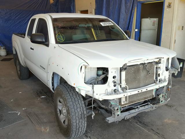 5TETU62N36Z150044 - 2006 TOYOTA TACOMA PRE WHITE photo 1