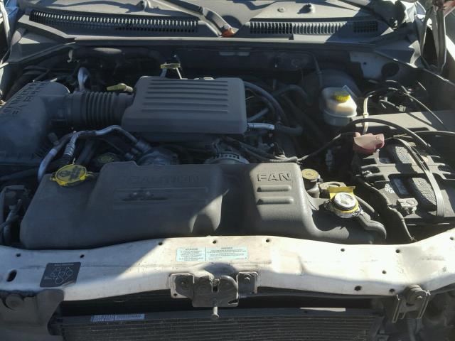 1B4HR28N11F608125 - 2001 DODGE DURANGO WHITE photo 7