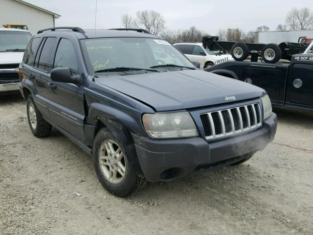 1J4GW48S74C369009 - 2004 JEEP GRAND CHER BLUE photo 1