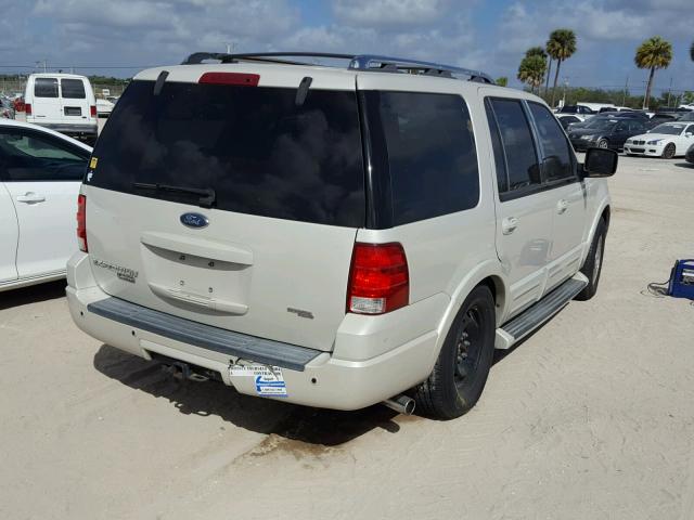 1FMFU19525LB13551 - 2005 FORD EXPEDITION BEIGE photo 4