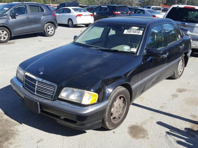 WDBHA23G1WA538535 - 1998 MERCEDES-BENZ C 230 BLACK photo 2