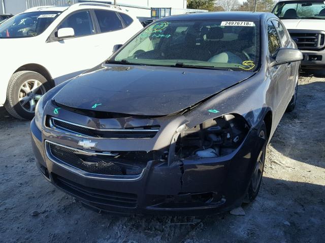 1G1ZB5E15BF113628 - 2011 CHEVROLET MALIBU LS CHARCOAL photo 2