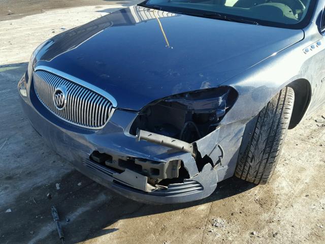 1G4HD57MX9U112321 - 2009 BUICK LUCERNE CX BLUE photo 9