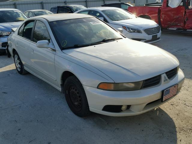 4A3AA46G23E163055 - 2003 MITSUBISHI GALANT ES WHITE photo 1